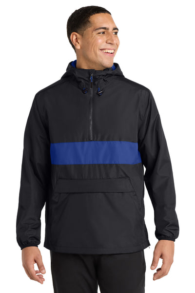 Custom Personalized Sport-Tek ®  Zipped Pocket Anorak. JST65