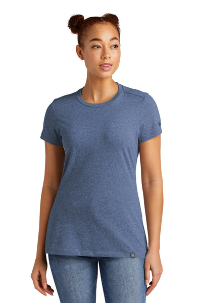 Custom Personalized New Era  ®  Ladies Heritage Blend Crew Tee. LNEA100