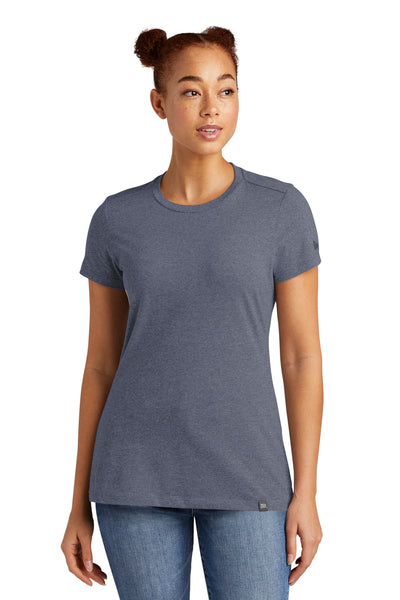 Custom Personalized New Era  ®  Ladies Heritage Blend Crew Tee. LNEA100