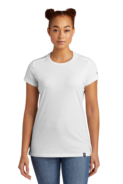 Custom Personalized New Era  ®  Ladies Heritage Blend Crew Tee. LNEA100