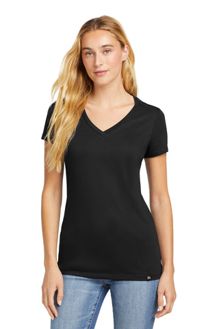 Custom New Era  Women's Heritage Blend V-Neck Tee. LNEA101