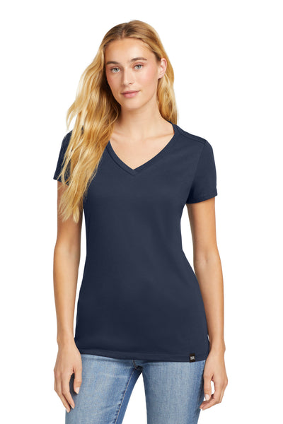 Custom New Era  Women's Heritage Blend V-Neck Tee. LNEA101