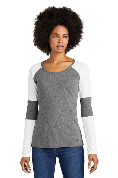 Custom Personalized New Era  ®  Ladies Tri-Blend Performance Baseball Tee. LNEA132