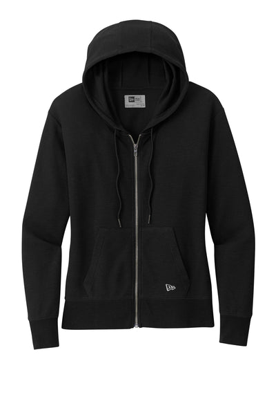 Custom New Era Women's Thermal Full-Zip Hoodie LNEA141