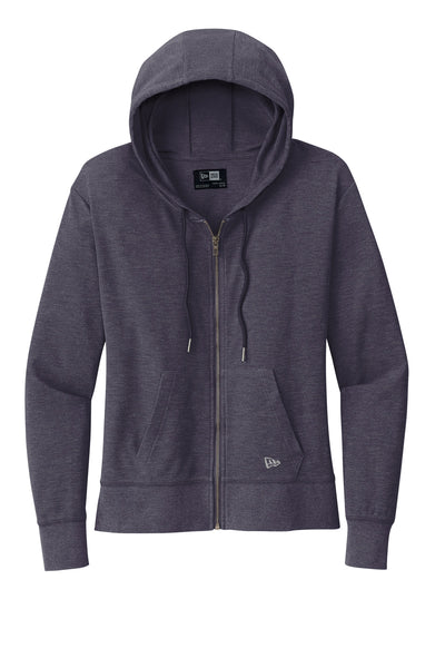 Custom New Era Women's Thermal Full-Zip Hoodie LNEA141