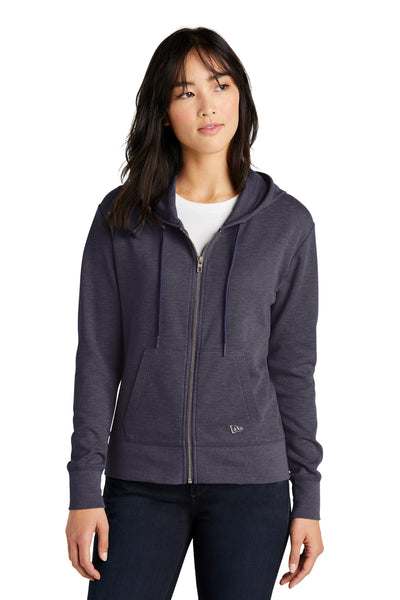 Custom New Era Women's Thermal Full-Zip Hoodie LNEA141