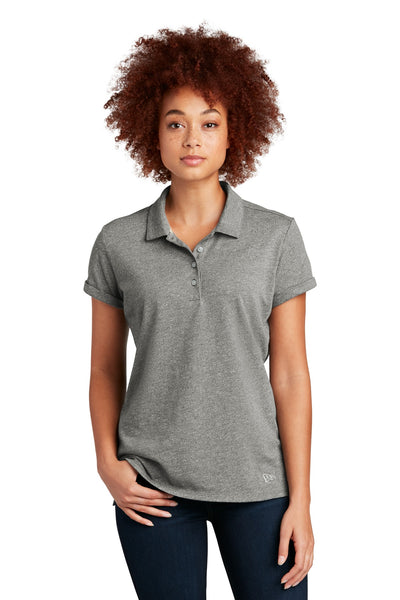 Custom New Era  Women's Slub Twist Polo LNEA301