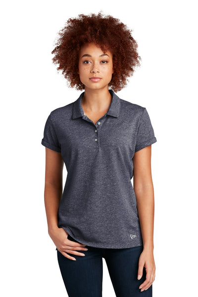 Custom New Era  Women's Slub Twist Polo LNEA301