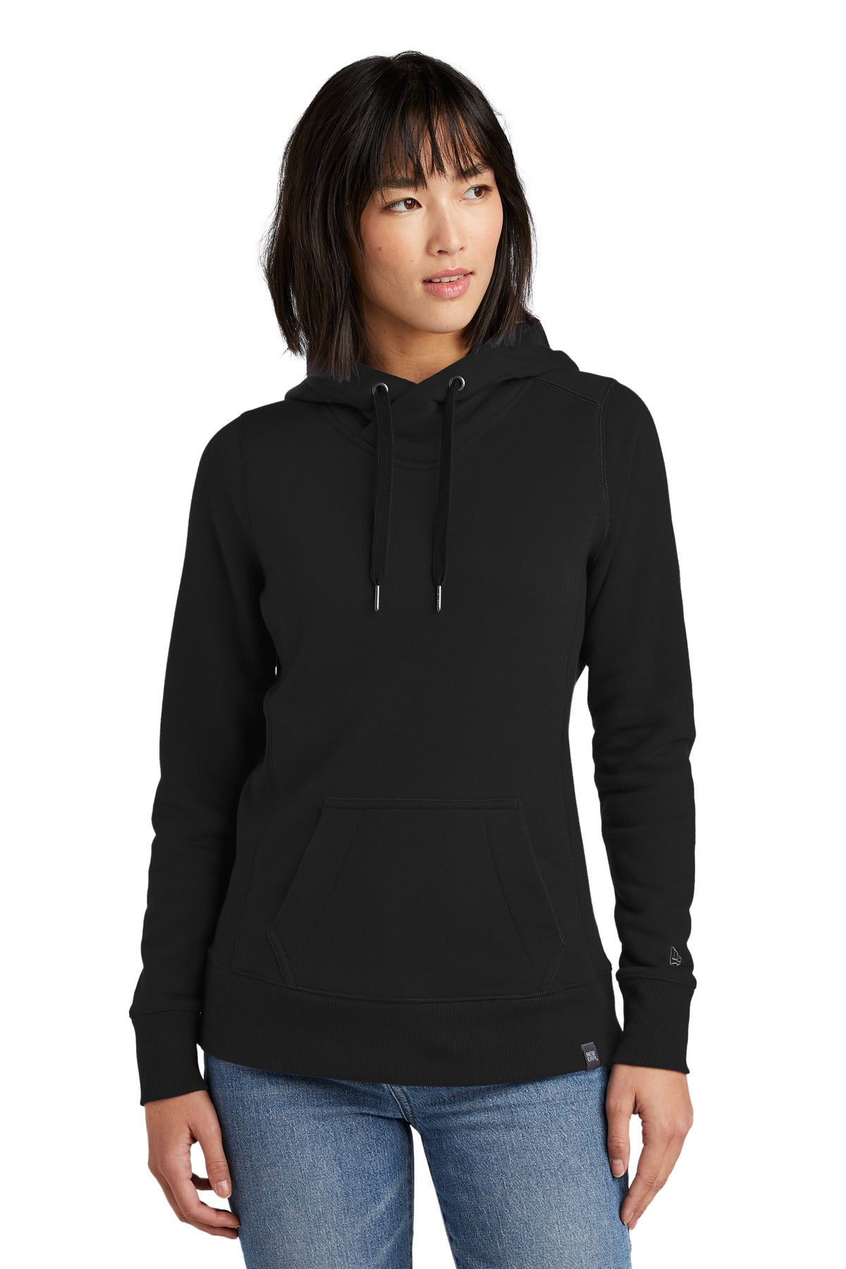 Custom New Era  Women's French Terry Pullover Hoodie. LNEA500