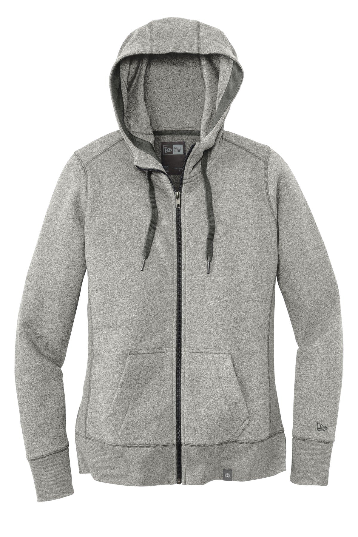 Custom New Era  Women's French Terry Full-Zip Hoodie. LNEA502