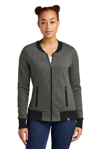 Custom New Era Women's French Terry Baseball Full-Zip. LNEA503