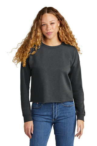 Custom New Era Women's Tri-Blend Fleece Crop Crew LNEA514
