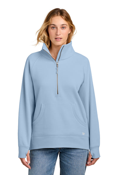 Custom Personalized New Era ®  Women's Heritage Fleece 1/2-Zip LNEA528