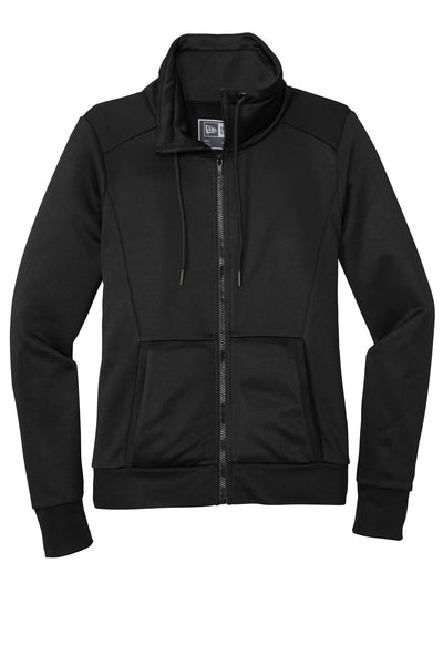 Custom New Era Women's Performance Terry Full-Zip Cowl LNEA530