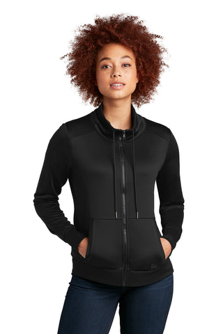 Custom New Era Women's Performance Terry Full-Zip Cowl LNEA530