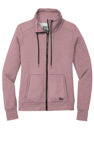 Custom New Era Women's Performance Terry Full-Zip Cowl LNEA530