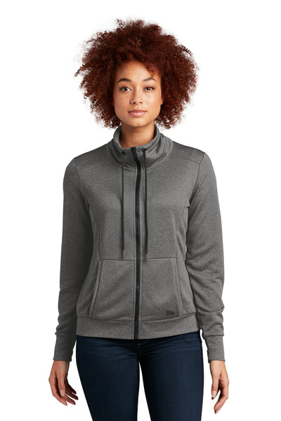 Custom New Era Women's Performance Terry Full-Zip Cowl LNEA530