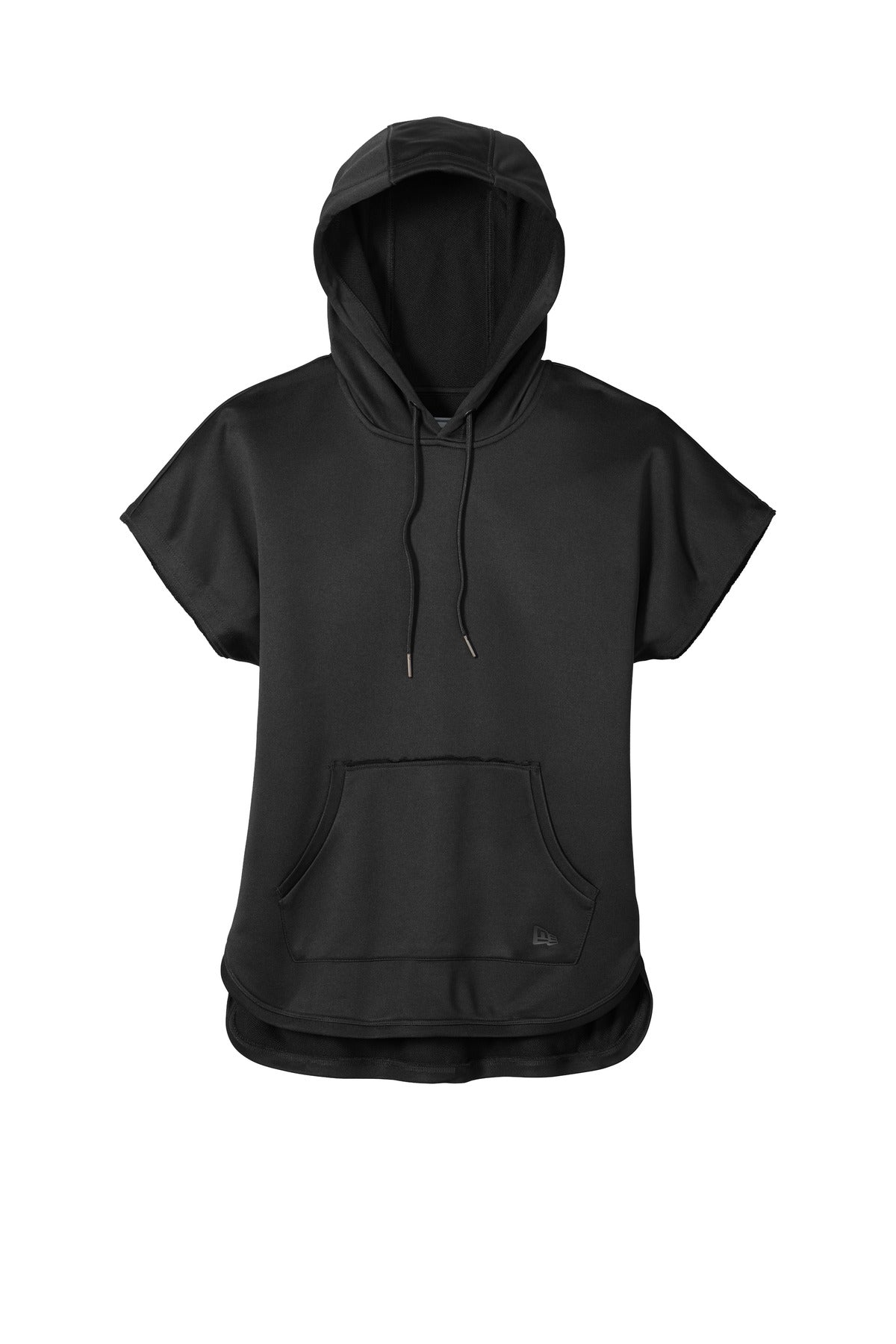 Custom New Era  Women's Performance Terry Short Sleeve Hoodie LNEA533