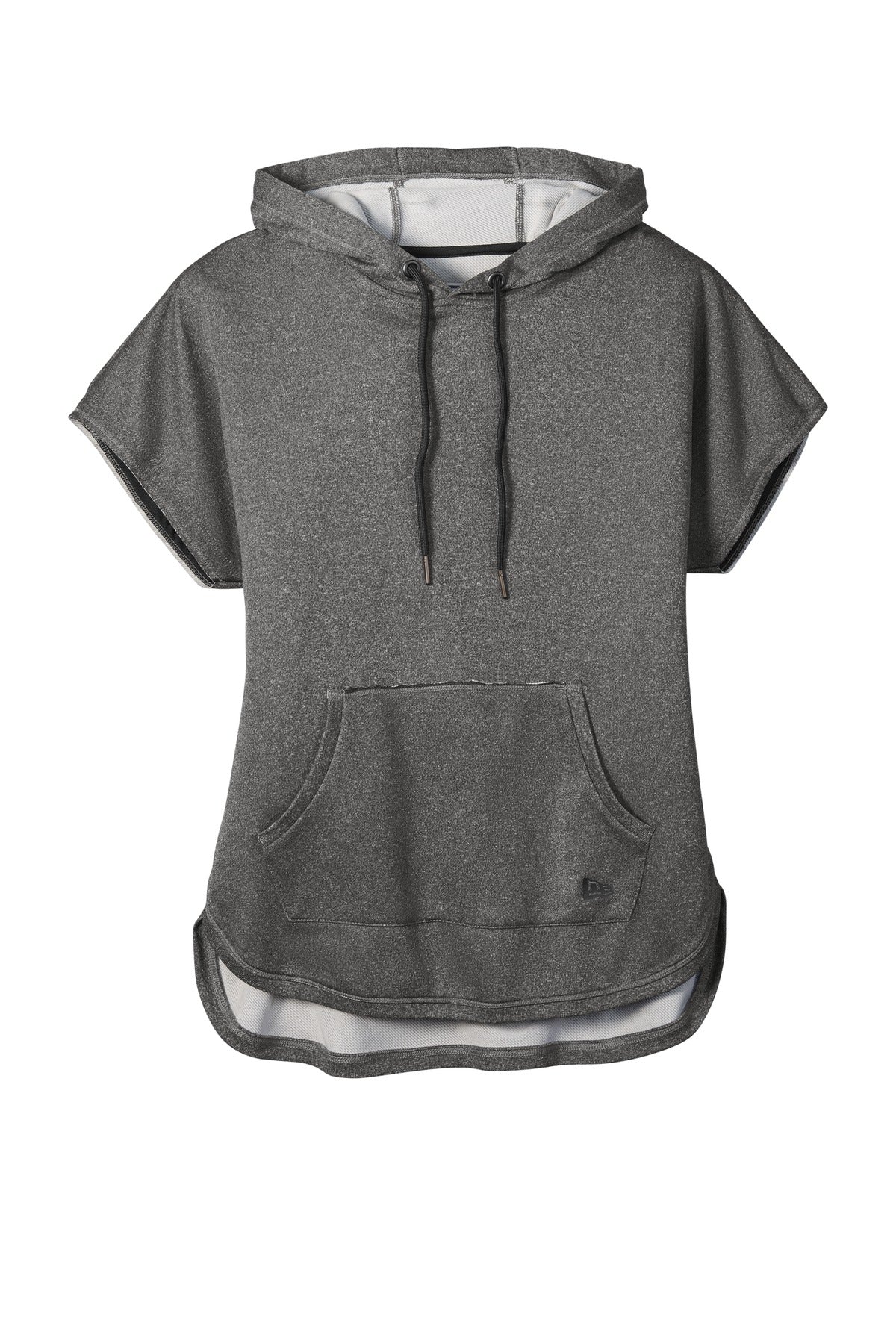 Custom New Era  Women's Performance Terry Short Sleeve Hoodie LNEA533