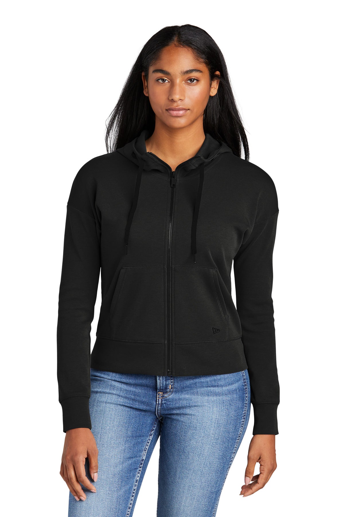 Custom New Era Women's STS Full-Zip Hoodie LNEA540