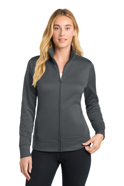 Custom Personalized Sport-Tek ®  Women's Sport-Wick ®  Fleece Full-Zip Jacket.  LST241