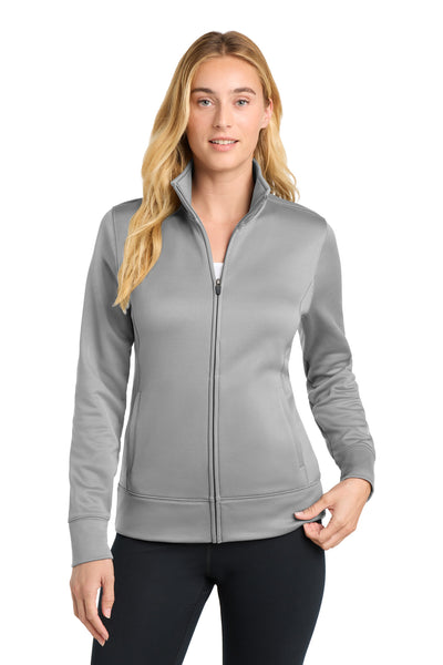 Custom Personalized Sport-Tek ®  Women's Sport-Wick ®  Fleece Full-Zip Jacket.  LST241