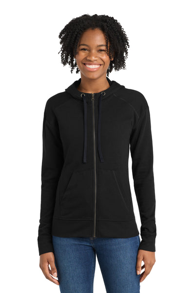 Custom Personalized Sport-Tek  ®  Women's PosiCharge  ®  Tri-Blend Wicking Fleece Full-Zip Hooded Jacket LST293