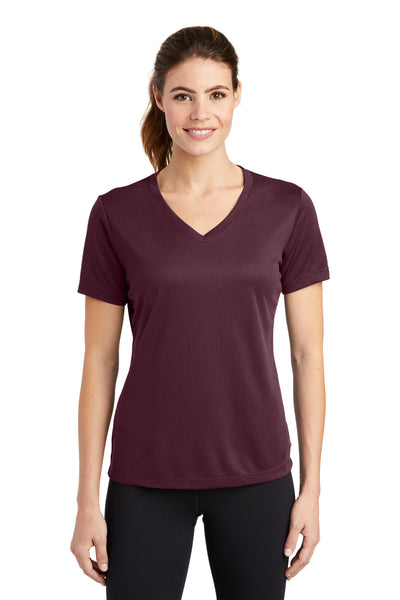 Custom Personalized Sport-Tek ®  Women's PosiCharge ®  RacerMesh ®  V-Neck Tee. LST340