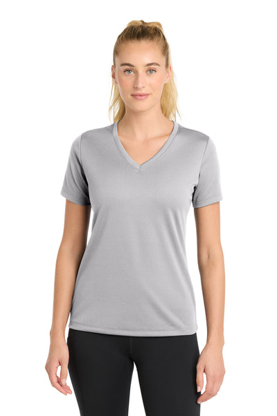 Custom Personalized Sport-Tek ®  Women's PosiCharge ®  RacerMesh ®  V-Neck Tee. LST340