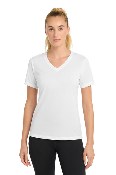 Custom Personalized Sport-Tek ®  Women's PosiCharge ®  RacerMesh ®  V-Neck Tee. LST340