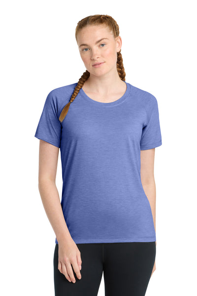 Custom Personalized Sport-Tek  ®  Women's PosiCharge  ®  Tri-Blend Wicking Scoop Neck Raglan Tee. LST400