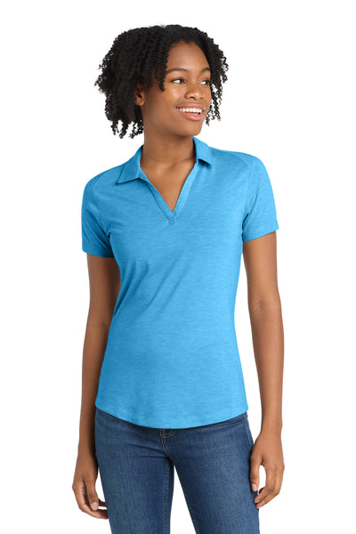 Custom Personalized Sport-Tek  ®  Women's PosiCharge  ®  Tri-Blend Wicking Polo. LST405