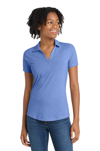 Custom Personalized Sport-Tek  ®  Women's PosiCharge  ®  Tri-Blend Wicking Polo. LST405