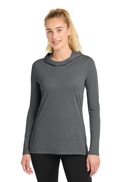 Custom Personalized Sport-Tek ®  Women's PosiCharge  ®  Tri-Blend Wicking Long Sleeve Hoodie LST406