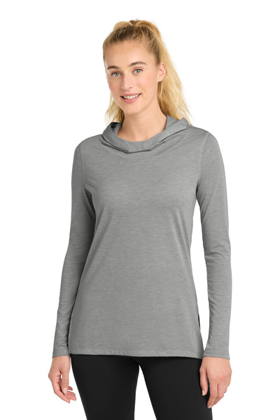 Custom Personalized Sport-Tek ®  Women's PosiCharge  ®  Tri-Blend Wicking Long Sleeve Hoodie LST406