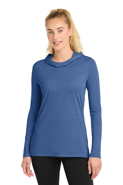Custom Personalized Sport-Tek ®  Women's PosiCharge  ®  Tri-Blend Wicking Long Sleeve Hoodie LST406