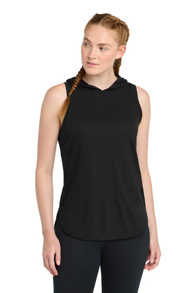Custom Personalized Sport-Tek  ®  Women's PosiCharge  ®  Tri-Blend Wicking Draft Hoodie Tank. LST410