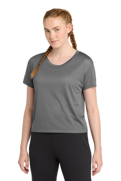 Custom Personalized Sport-Tek  ®  Women's PosiCharge  ®  Draft Crop Tee. LST411
