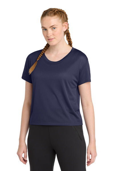 Custom Personalized Sport-Tek  ®  Women's PosiCharge  ®  Draft Crop Tee. LST411
