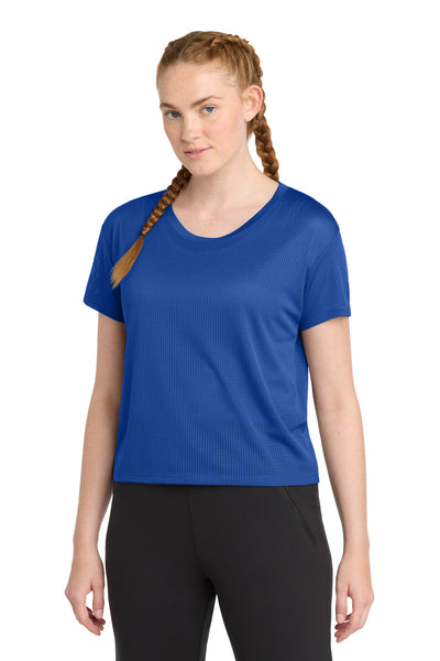 Custom Personalized Sport-Tek  ®  Women's PosiCharge  ®  Draft Crop Tee. LST411