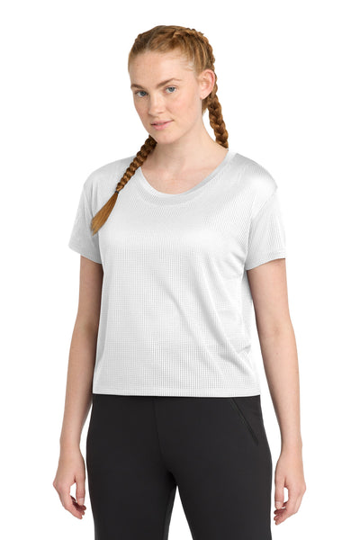 Custom Personalized Sport-Tek  ®  Women's PosiCharge  ®  Draft Crop Tee. LST411