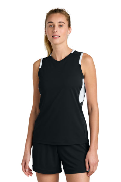 Custom Personalized Sport-Tek ®  Women's Club Sleeveless V-Neck LST441