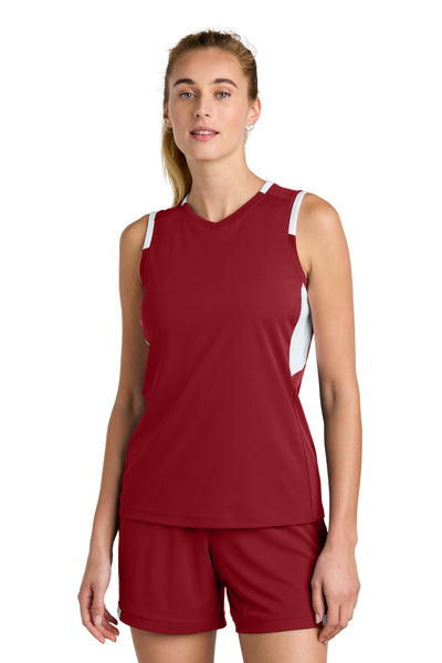 Custom Personalized Sport-Tek ®  Women's Club Sleeveless V-Neck LST441