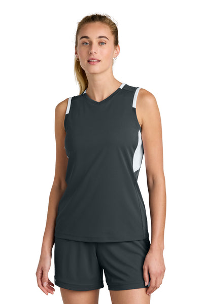 Custom Personalized Sport-Tek ®  Women's Club Sleeveless V-Neck LST441