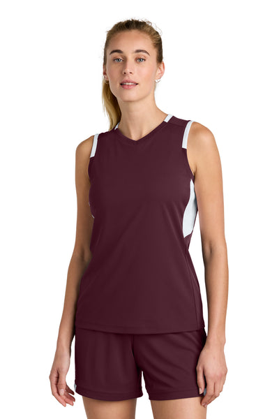 Custom Personalized Sport-Tek ®  Women's Club Sleeveless V-Neck LST441