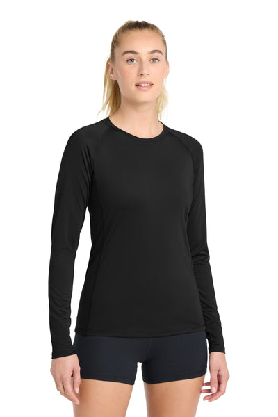 Custom Personalized Sport-Tek  ®  Women's Long Sleeve Rashguard Tee. LST470LS