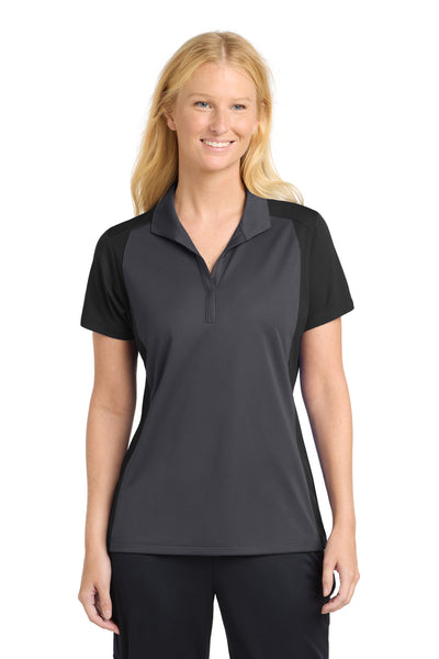 Custom Personalized Sport-Tek ®  Women's Colorblock Micropique Sport-Wick ®  Polo. LST652