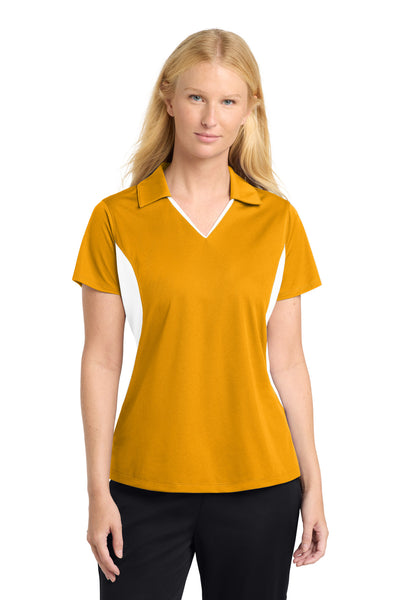 Custom Personalized Sport-Tek ®  Women's Side Blocked Micropique Sport-Wick ®  Polo. LST655