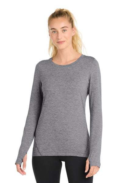 Custom Personalized Sport-Tek  ®  Women's Exchange 1.5 Long Sleeve Crew. LST710