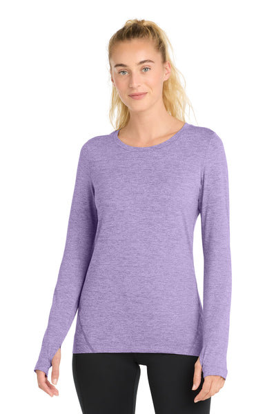 Custom Personalized Sport-Tek  ®  Women's Exchange 1.5 Long Sleeve Crew. LST710